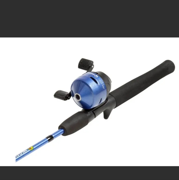 Wakeman - 2-Piece Rod and Reel Fishing Pole - Sapphire Blue Metallic - Picture 3 of 5